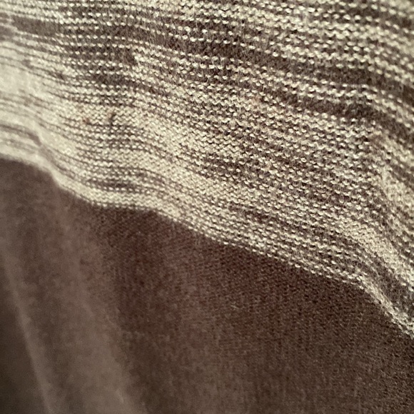 Le Chateau purple 3/4 length sweater with button detail on sleeves. Size XS. - Picture 4 of 6